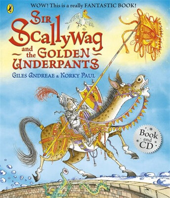 

Sir Scallywag&the Golden Underpants book&CD