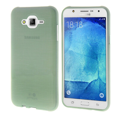 

MOONCASE Durable Colors Soft Silicone Gel TPU Flexible Shell Protective Case Cover for Samsung Galaxy J5 Mint Green