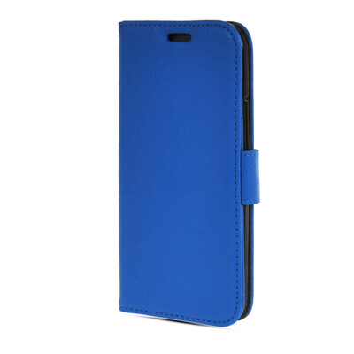 

MOONCASE High quality Leather Side Flip Wallet Card Slot Pouch Stand Shell Back ЧЕХОЛ ДЛЯ Htc One M8 Blue