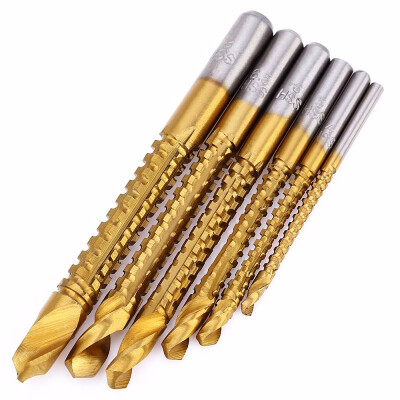 

6pcs 3MM - 8MM High Speed Steel Drill 4241 Bit Tool