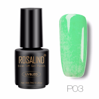 

ROSALIND Black Bottle 7ML Faux Fur Effect P01-12 Gel Nail Polish Nail Art Nail Gel Polish UV LED Long-Lasting 3D Gel Lacquer