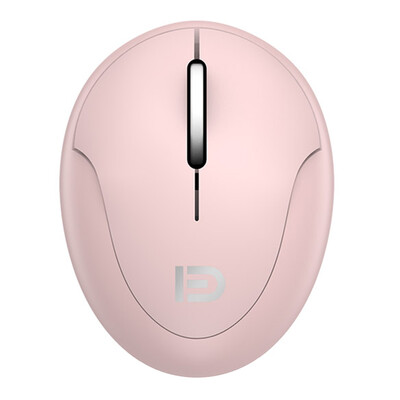 

Fude i889D wireless Bluetooth dual mode mini mouse mini mouse micro mouse workplace office small mouse u mouth universal pink