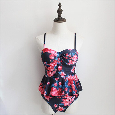 

One Pieces Printing Swim Suit Bodysuit Sexy Swimwear Women Set Suits Brazilian Bikini Swimsuit