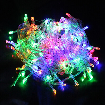 

LED String Light 10m 100-LED 8-Mode Red Light EU Plug(AC220V)