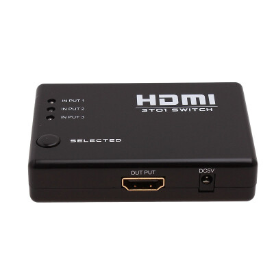 

мини - черный 1080p порты HDMI Switcher видео переключатель сплиттер, 3 для HDTV, Xbox 360