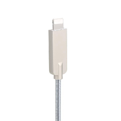 

USB Cable Metal Body Fast Charging Cord Lighting Flexible Smartphone Cables For iPhone Adroid Adapter For iPhone Cables