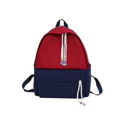 

ZHANAO backpack female Korean fashion casual student backpack small fresh campus bag