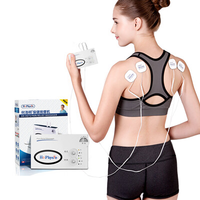 

He Haoming health massage machine DR HOS low frequency pulse physiotherapy instrument home cervical lumbar disc herniation medium frequency treatment instrument electronic acupuncture meridian massage instrument