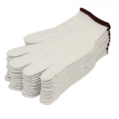 

Fuxing FX526 cotton yarn gloves 24 pay protective gloves thick wear-resistant cotton gloves