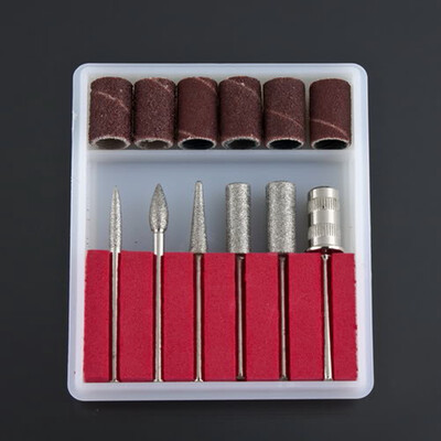 

Professional 6pcs Nail Drill Kit Bits For Electric Drills & Filling System