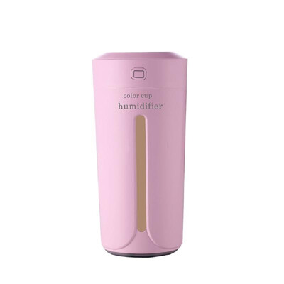 

Portable Timing Mini Air Humidifier Moisturizing Night Light Colorful Diffuser for Home Car Office Air Purifier