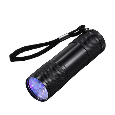 

9 LED UV Flash Light Portable Pet Urine Stains Watermark Cometics Detector