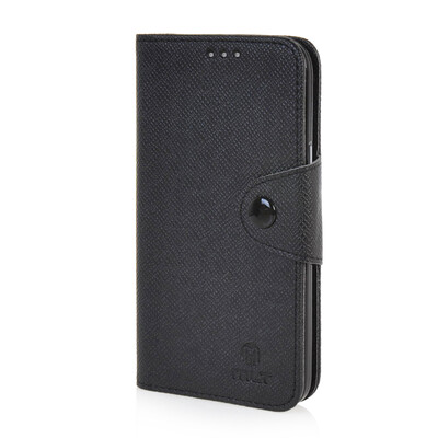 

MOONCASE Cross pattern Leather Wallet Flip Stand Shell Back ЧЕХОЛ ДЛЯ Samsung Galaxy Grand 3 / Grand Max G7200 Black
