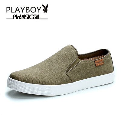 

PLAYBOY brand Canvas,Breathable,Board,Fashionable casual,All matched drivers,Men's shoes