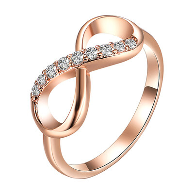 

Yoursfs DNA Ring For Women Infinity RingsDouble Helix Screw Index Ring Science Chemistry Ring