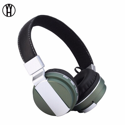 

WH BT008 Head-mounted metallic paint motion card stereo headset wireless Bluetooth headphone for xiomi samsung iphone huawei