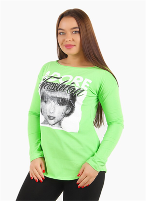 

Cotton Printed Beauty Avatar Letters Long Sleeve T-Shirt Ships from Russia Delivery estimate 37 days