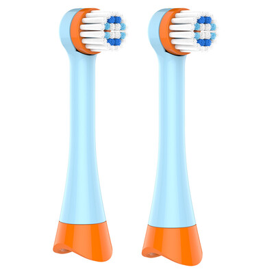 

Xiaoma Baoli childrens electric toothbrush charging brush head 2 sticks blue