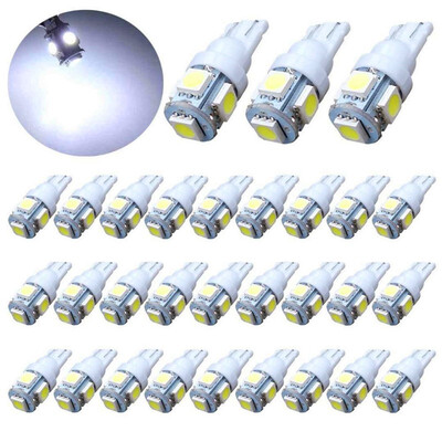 

30PCS white light auto lamp license plate light width lamp