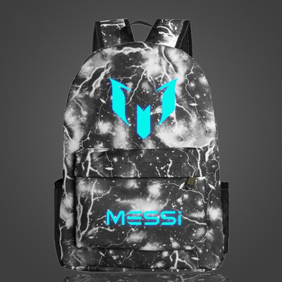 

Student School Backpack Messi Backpacker Teenager Luminous Bags Multicolored Male&Female College Anti-theft Boys School Bag