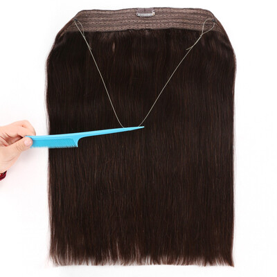

BHF hair 100 virgin remy human hair flip in extension double drawn halo hair extension