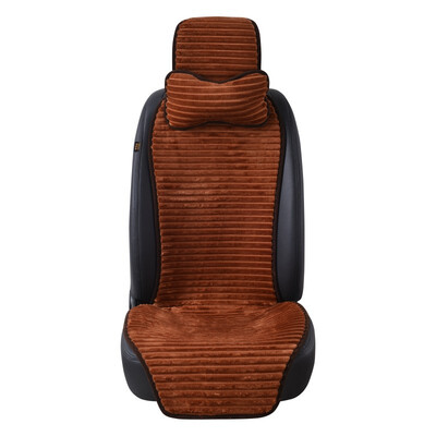 

KAWOSEN New Winter Nano Velvet Car Seat Cover With Headrest 5 Colored Universal Car Seat Cushion Protector Car-Styling
