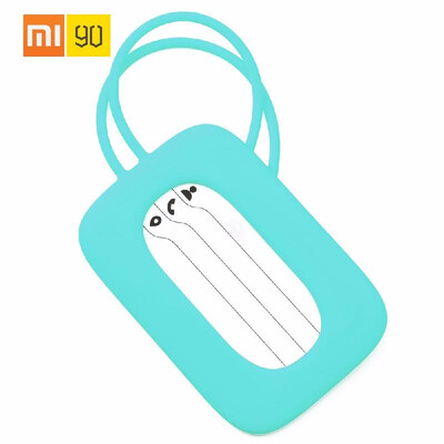 

Xiaomi 90fun Colorful Luggage Case Tag Label Travel Accessories Travel Suitcase Baggage Tag Cute Silicone Baggage Tag For Family T