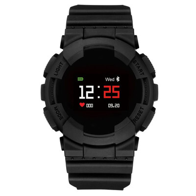 

Smart Sports Watch IP68 Waterproof Heart Rate Blood pressure Monitor wireless bluetooth Message Push Smartwatch for IOS Android