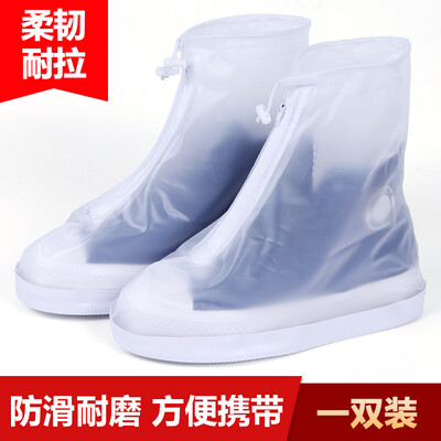 

Fun rain boots rain boots cover 37-38 yards single shoes for rainproof waterproof unisex thick non-slip wear-resistant high-top rain boots