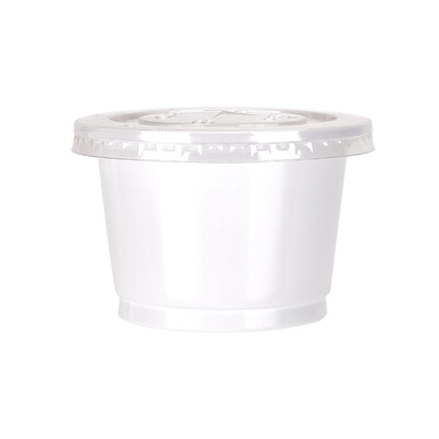 

OTOR Ice Cream Bowl Disposable Plastic Cup Bowl with Lid Take Away Food Container for Dessert Fast food Bento Soup 300ml250ml