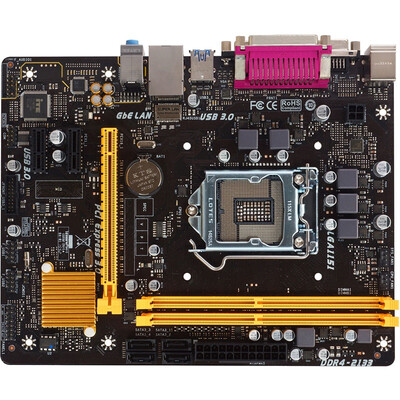 

BIOSTAR H110 MDS2 PRO D4 motherboard Intel H110 LGA 1151