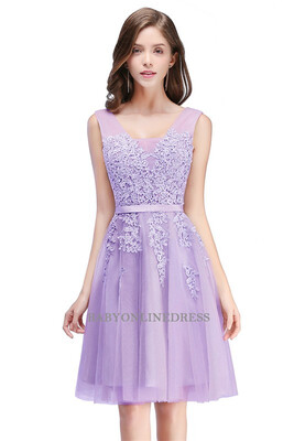 

Beautiful Lace Short Evening Dress 2018 Sexy Chiffon Homecoming Dresses