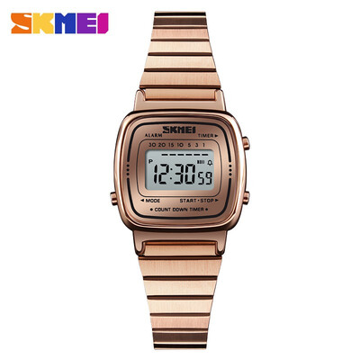 

SKMEI Ladys Digital Fashion Watch Best Brand Luxury Casual Waterproof For Women Clock Countdown Alarm Wrist Watch Relogio Feminin