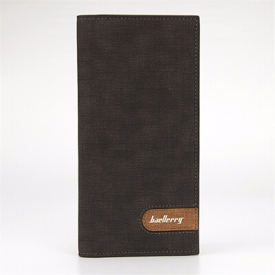 

New Men Long Wallet Korean Fashion Leisure Purse Students Coin Pouch