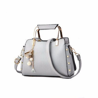 

women solid ornaments totes small rivet shell handbag hotsale ladies party purse messenger shoulder crossbody bags