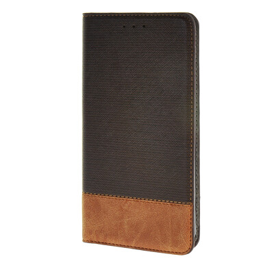 

MOONCASE Samsung Galaxy Note 5 Case Cross pattern Leather Flip Wallet Card Slot Bracket Back Case Cover coffee