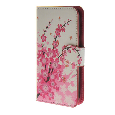 

MOONCASE Plum flower style Leather Wallet Flip Card Slot Stand Pouch Case Cover for Samsung Galaxy J1 A06