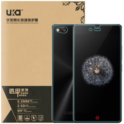 

UKA Blu-ray-resistant tempered glass membrane cell phone protection film for ZTE Nubia 4/Z9 MAX/My Prague