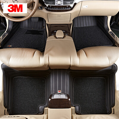 

3M wire circle full car seat pad Lexus ES foot pad 3D stamping one-piece flagship series black
