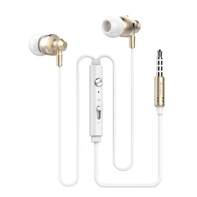 

Langsdom M300 Metal Phone Earphone for Mobile Phone 35mm in-ear Hifi Earbuds with Mic Headset