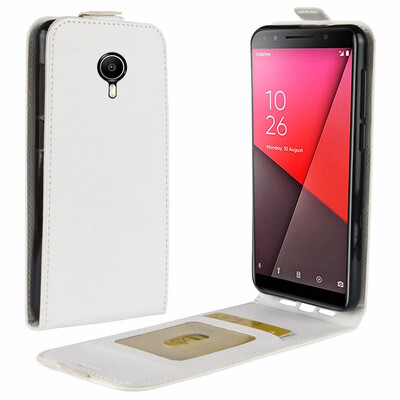 

for Vodafone Smart N9 Lite VFD-620 WIERSS Flip Leather Case for Vodafone Smart N9 VFD-720 Retro Wallet Case Leather Cover Cases