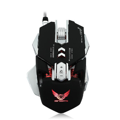 

Gaming Mouse Mechanical Game Mice Adjustable 3200DPI Programmable 7 Buttons LED Lighting USB Wired Mouse Gamer for PC Computer La