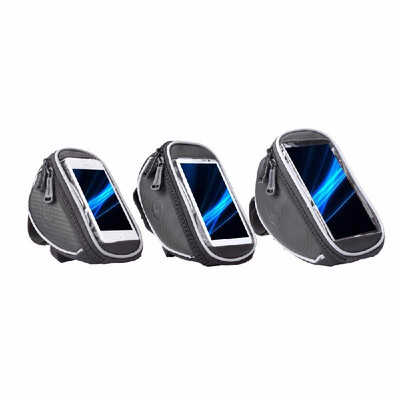 

Roswheel Cycling Bike Bicycle Front Top Frame Handlebar Bag Pouch for 5in Cellphone H10477S
