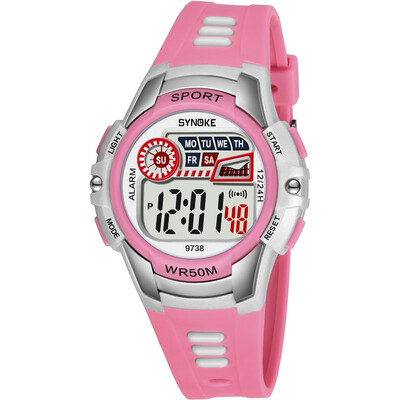 

Childrens electronic watch manufacturers wholesale luminous alarm waterproof multifunctional student gift electronic watch