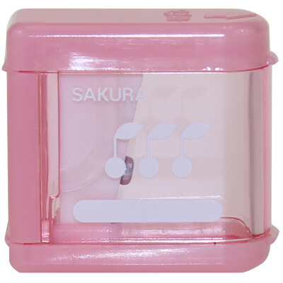 

Sakura Sakura Точилка для карандашей (розовый) Точилка для карандашей Точилка для карандашей Защитные рукавицы Дизайн Начальная школа Серия канцелярских принадлежностей [японская]