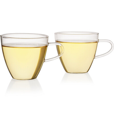

сама прозрачное стекло, чашки 150ml * 2 cp-01