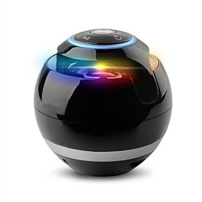 

New Wireless Bluetooth Speakers with Subwoofer Mini Round Hi-Fi Speaker Portable Hands-Free Indoor Outdoor for iPad