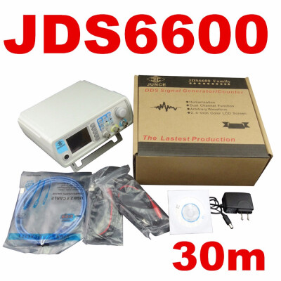 

JDS6600 Series 30MHZ Digital Control Signal Generator Dual-channel DDS Function Arbitrary sine Waveform frequency meter