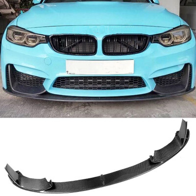 

P Style Carbon fiber Front Lip Spoiler Splitter Fit For BMW F80 F82 F83 M3 M4