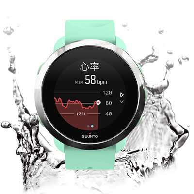 

SUUNTO smart watch SUUNTO 3 FITNESS grace sports watch heart rate monitoring running swimming call reminder sleep monitoring marine blue